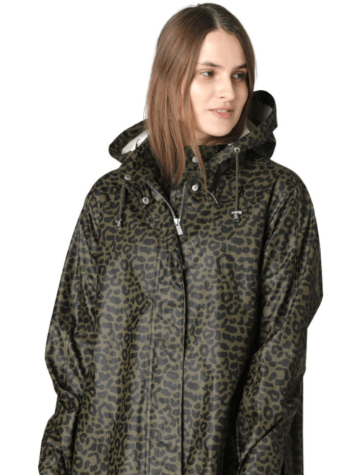 Ilse Jacobsen Coats and Jackets Ilse Jacobsen Rain 71 CHET Raincoat Army 410 N izzi-of-baslow