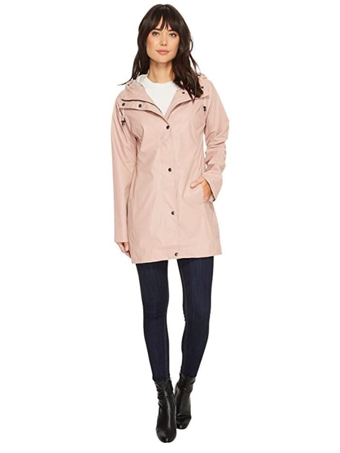 Ilse Jacobsen Coats and Jackets Ilse Jacobsen Rain 87 Raincoat Dusky Pink 378 izzi-of-baslow