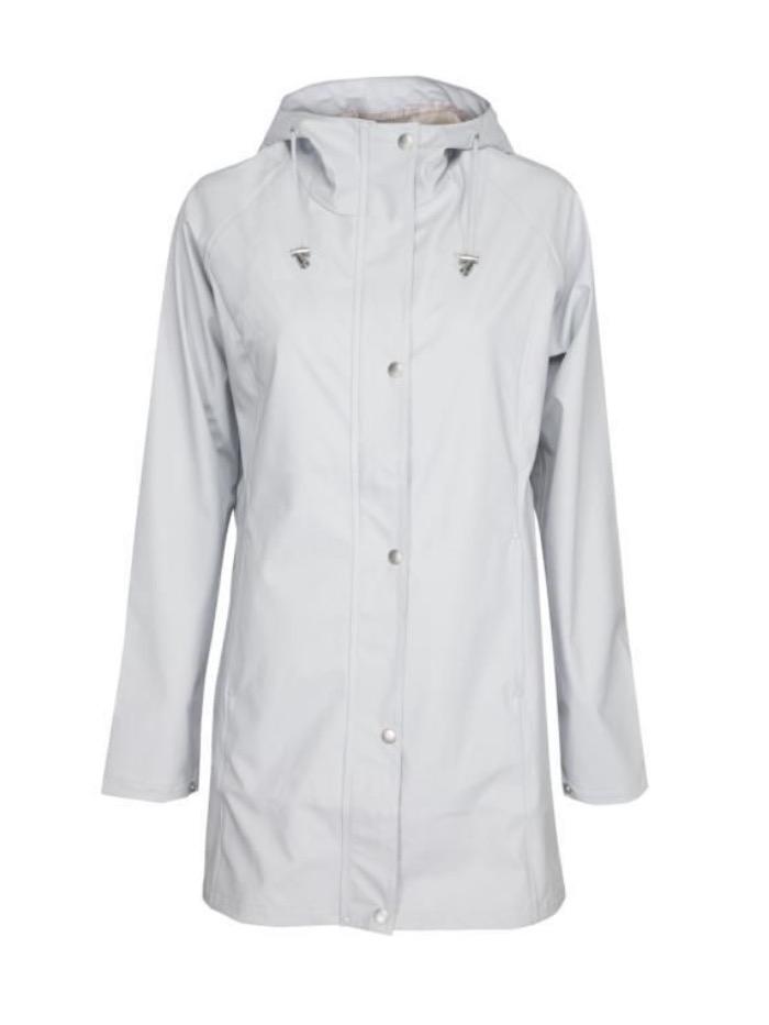 Ilse Jacobsen Coats and Jackets Ilse Jacobsen Rain 87 Raincoat Light Blue 637 izzi-of-baslow