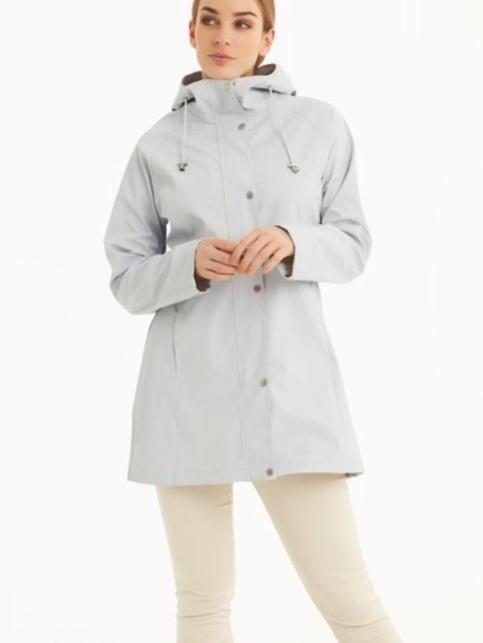 Ilse Jacobsen Coats and Jackets Ilse Jacobsen Rain 87 Raincoat Light Blue 637 izzi-of-baslow