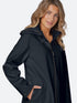 Ilse Jacobsen Coats and Jackets Ilse Jacobsen Rain128 Raincoat Black 001 izzi-of-baslow