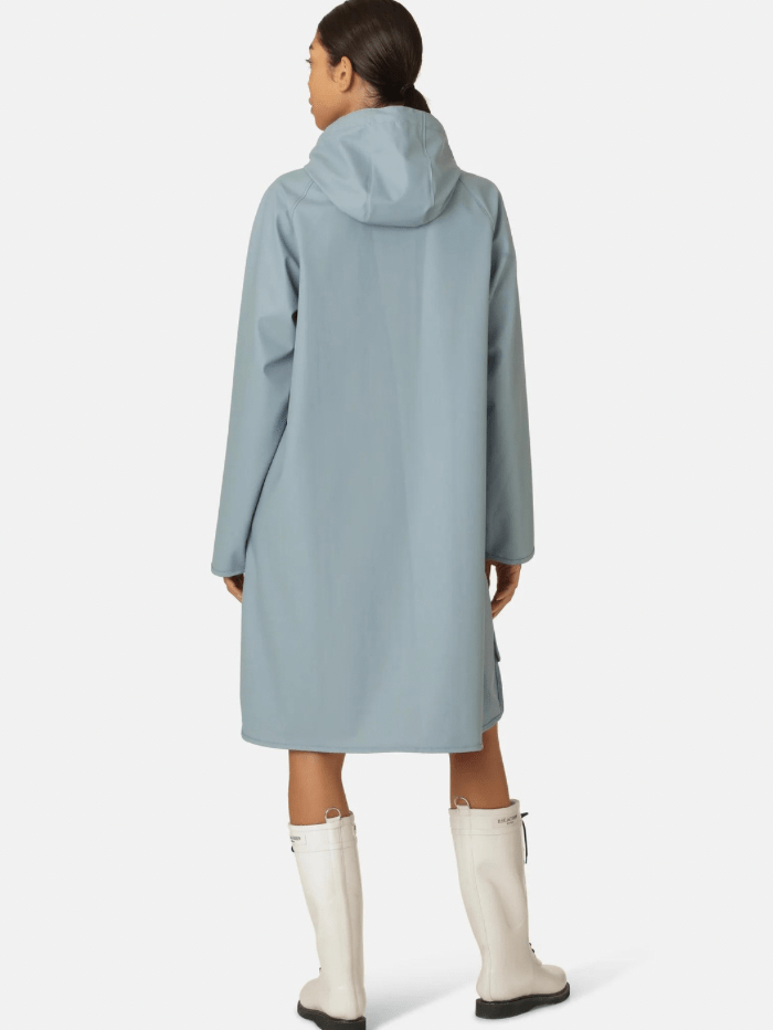 Ilse Jacobsen Coats and Jackets Ilse Jacobsen Raincoat Blue Cloud RAIN71 698 izzi-of-baslow