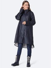 Ilse Jacobsen Coats and Jackets Ilse Jacobsen Raincoat Dark Indigo RAIN71 660 izzi-of-baslow