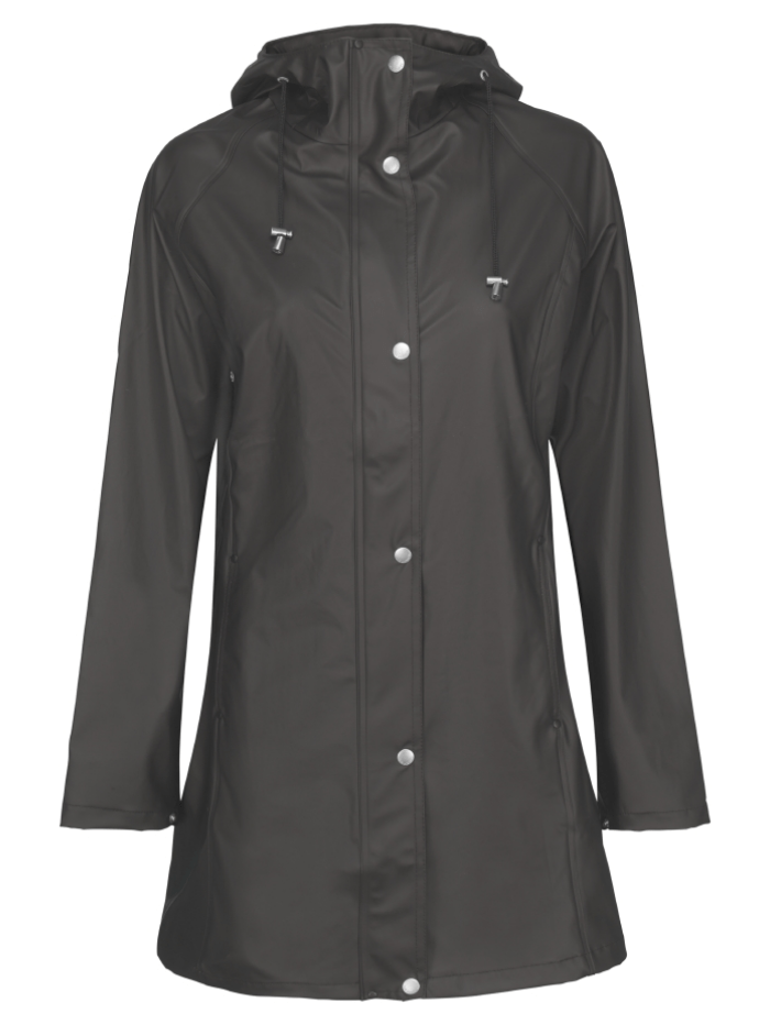 Ilse Jacobsen Coats and Jackets Ilse Jacobsen S Rain 87 Raincoat Dark Shadow 033 izzi-of-baslow