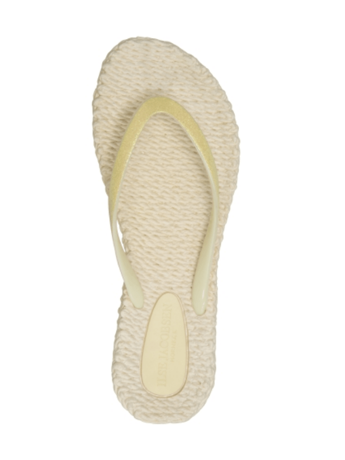 Ilse Jacobsen Shoes 3 Ilse Jacobsen Glitter Flip Flops Cheerful 01 Pear Sorbet izzi-of-baslow