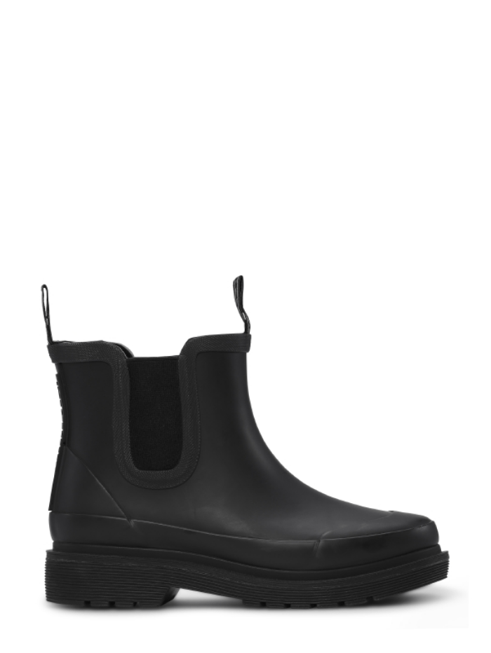 Ilse Jacobsen Shoes Ilse Jacobsen Black Short Rubber Wellington Boots RUB30C 001 Black izzi-of-baslow