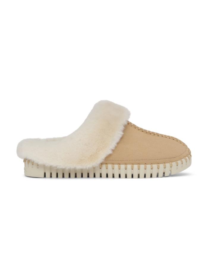 Ilse Jacobsen Shoes Ilse Jacobsen Tulip 3871 Beige and Cream Slippers 110 izzi-of-baslow