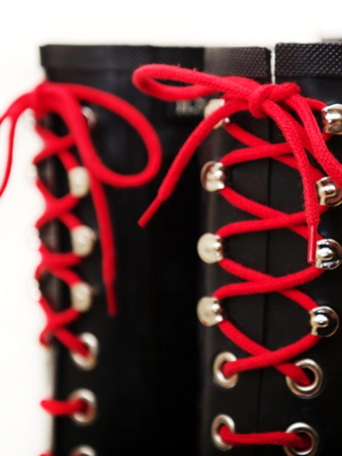 Ilse Jacobsen Shoes OS RUB1 Ilse Jacobsen Red Laces For RUB 1 Long Boot 300 izzi-of-baslow