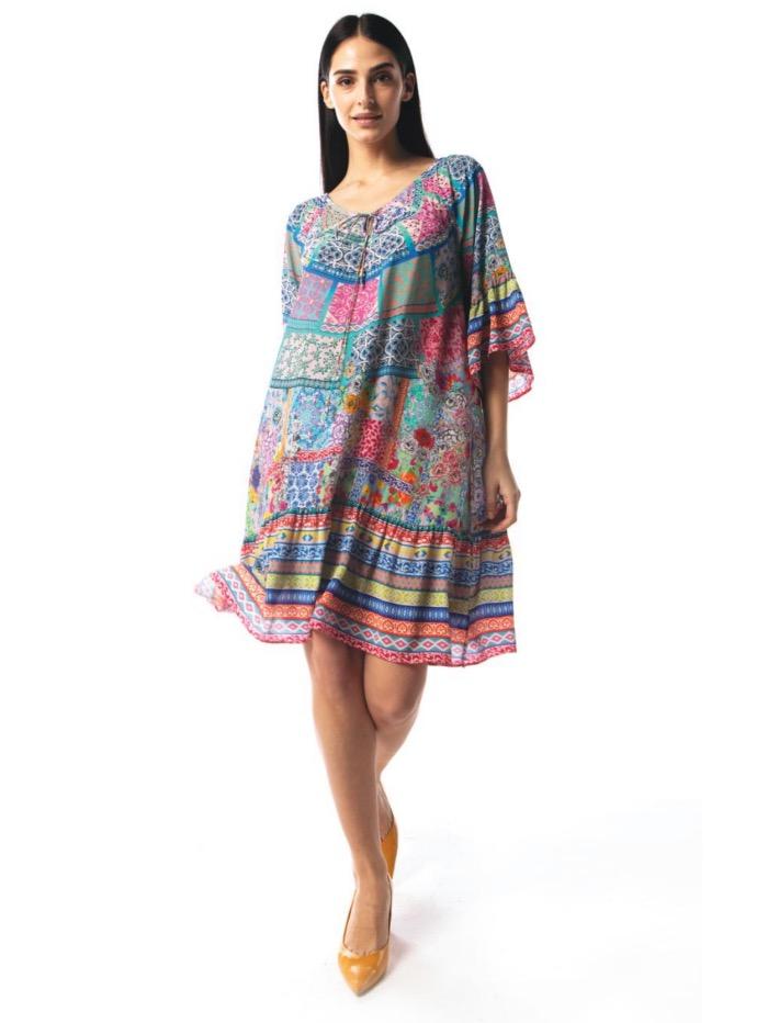 Inoa Tops Inoa Martinique Gypsy Dress izzi-of-baslow