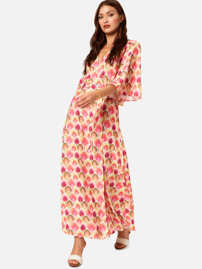 Izzi of Baslow Dresses Traffic People EMD11534 Daze Wrap Dress 034 izzi-of-baslow