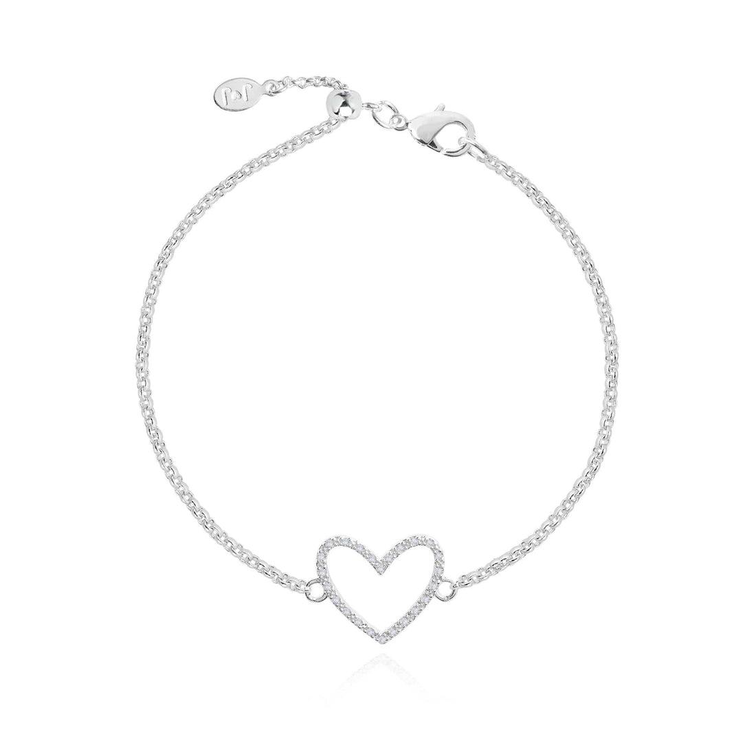 Joma Jewellery Jewellery Joma Bracelet 3284 Evie Heart izzi-of-baslow