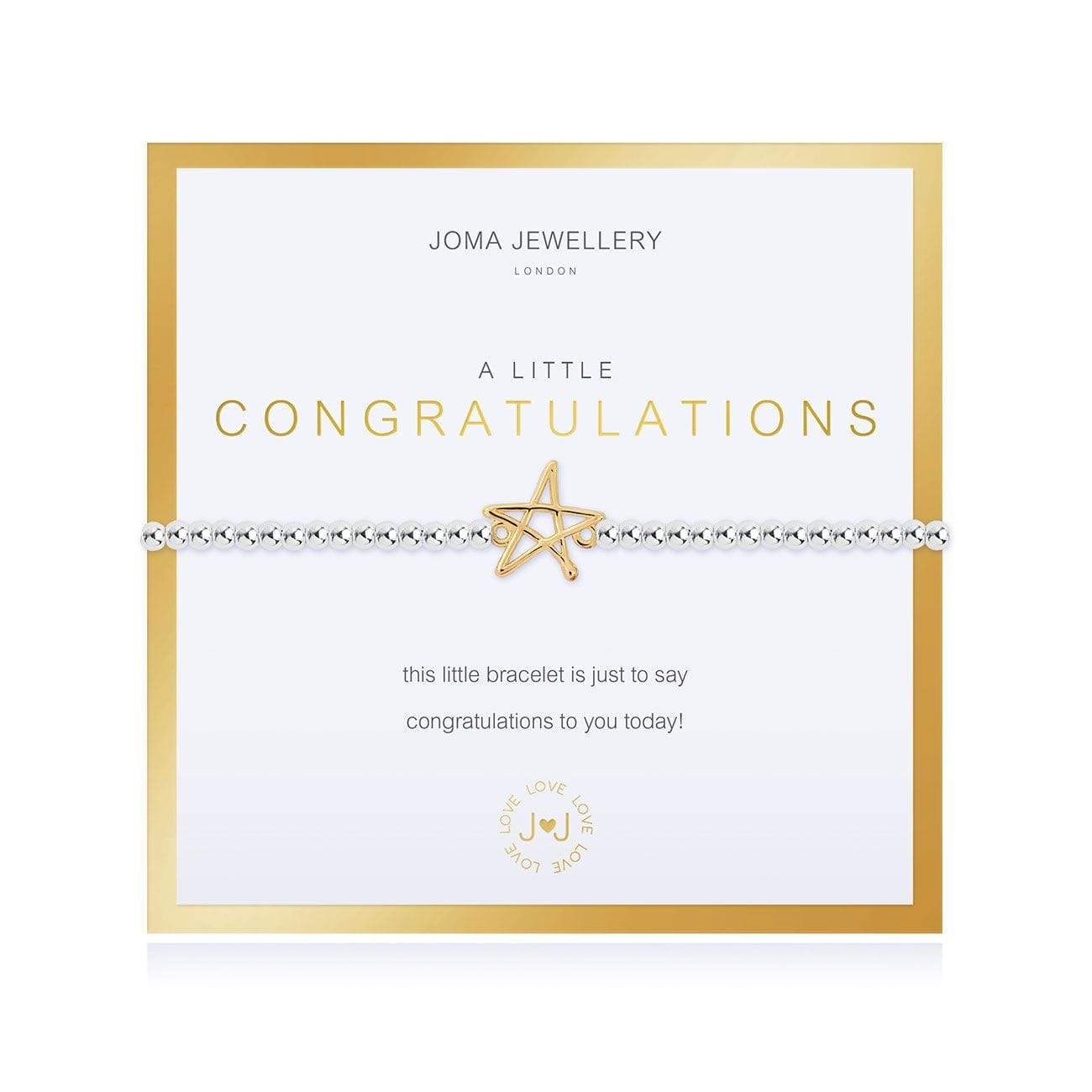Joma Jewellery Jewellery Joma Bracelet A Little Congratulations Bracelet 3537 izzi-of-baslow