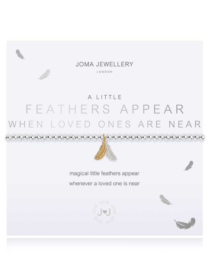 Joma Jewellery Jewellery Joma Bracelet A Little Feathers Will Appear When Loved Ones Are Near 3801 izzi-of-baslow