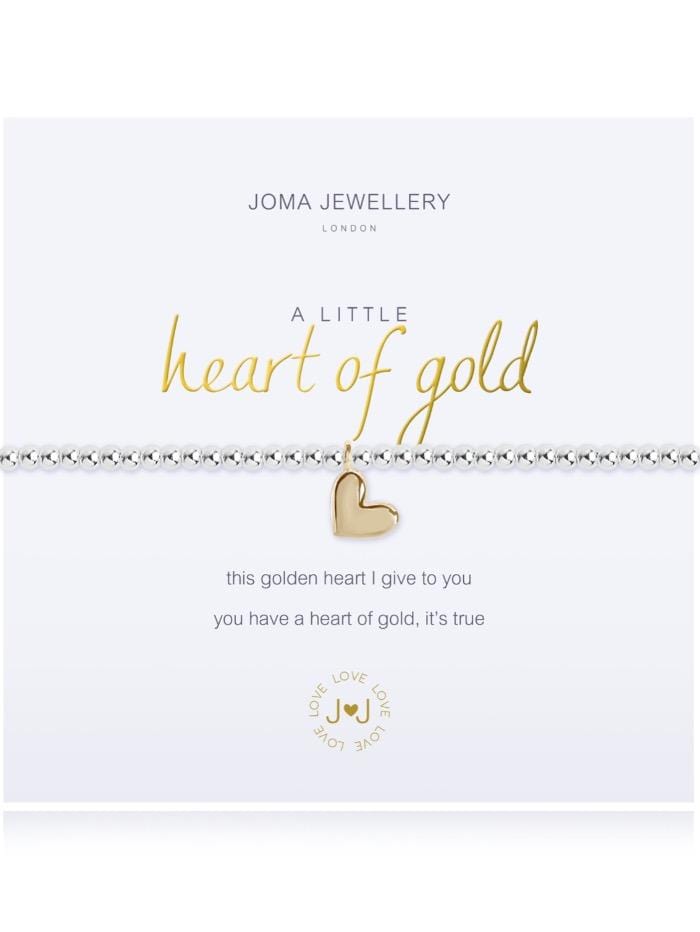 Joma Jewellery Jewellery Joma Bracelet A Little Heart Of Gold Bracelet 2696 izzi-of-baslow