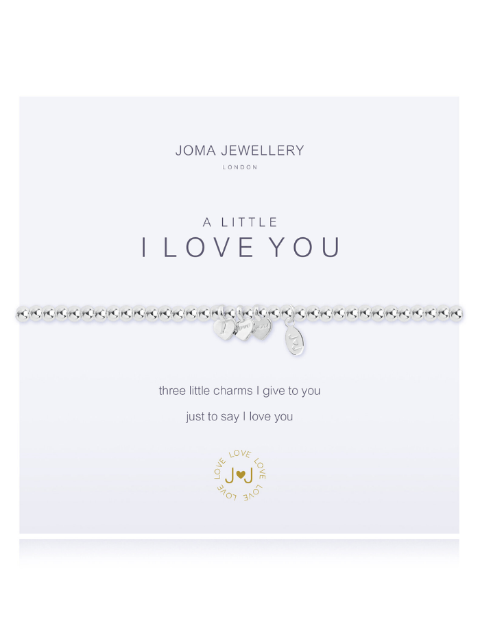 Joma Jewellery Jewellery Joma Bracelet A Little I LOVE YOU 1312 izzi-of-baslow