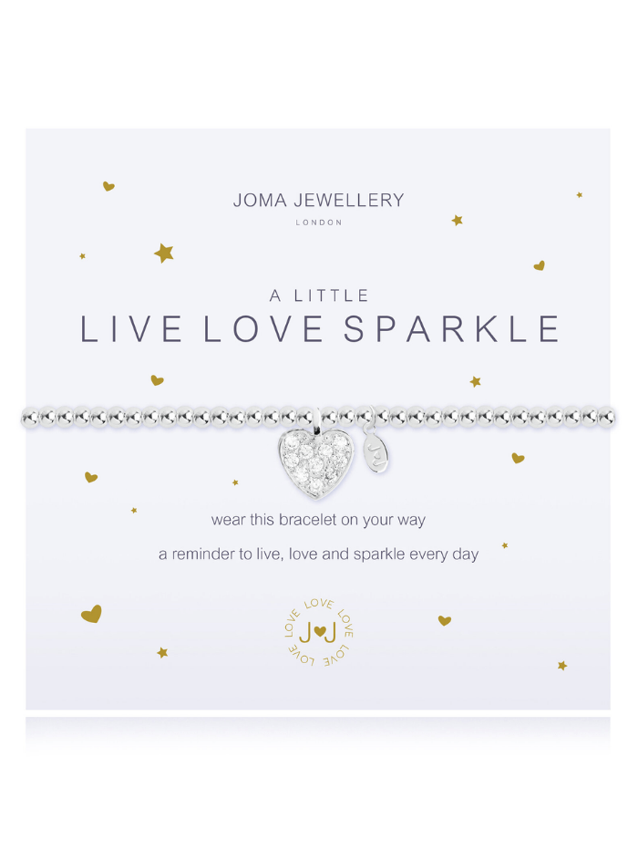 Joma Jewellery Jewellery Joma Bracelet A Little Live Love Sparkle 2106 izzi-of-baslow