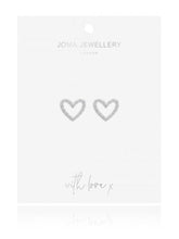 Joma Jewellery Jewellery Joma Earrings 3286 Evie Hearts izzi-of-baslow