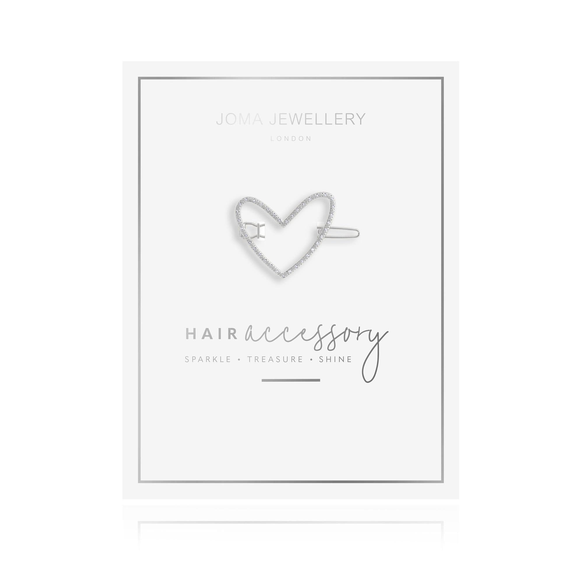 Joma Jewellery Jewellery Joma Jewellery 3329 Heart Hair Clip izzi-of-baslow