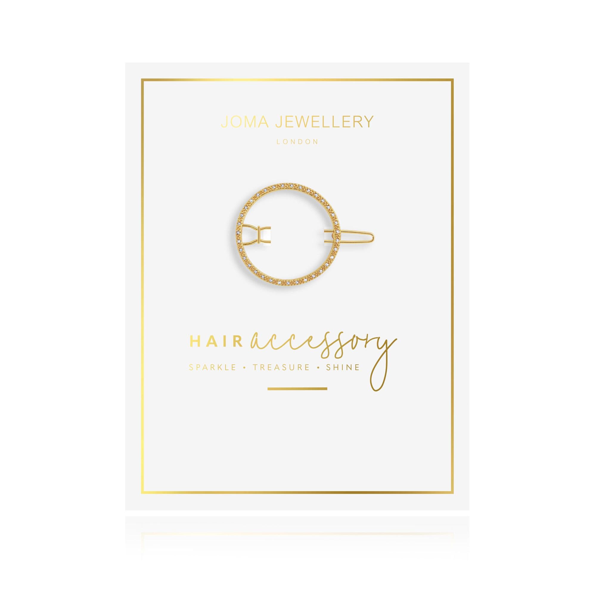 Joma Jewellery Jewellery Joma Jewellery 3334 Circle Hair Clip izzi-of-baslow