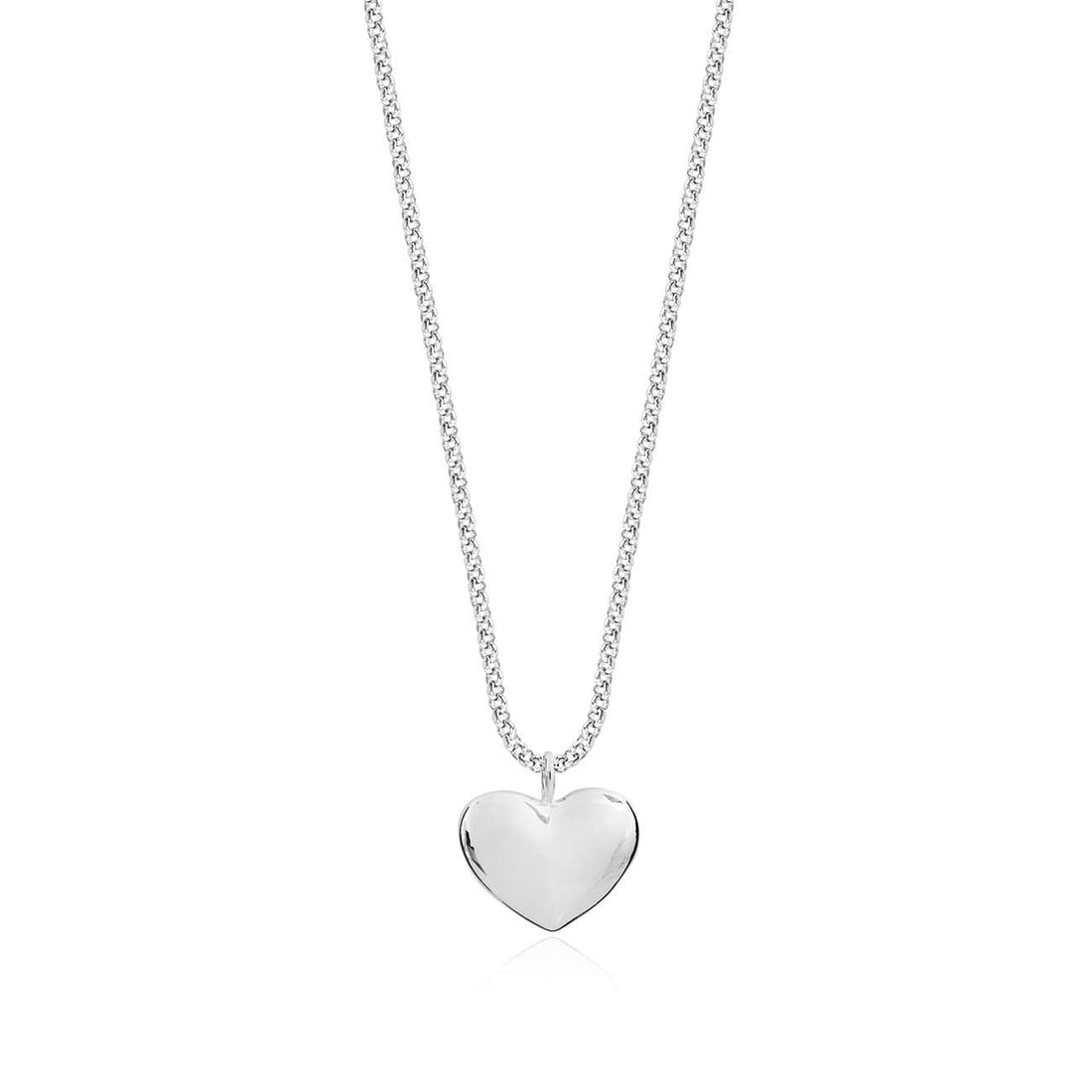 Joma Jewellery Jewellery Joma Necklace 3666  Belle Puffed Heart izzi-of-baslow