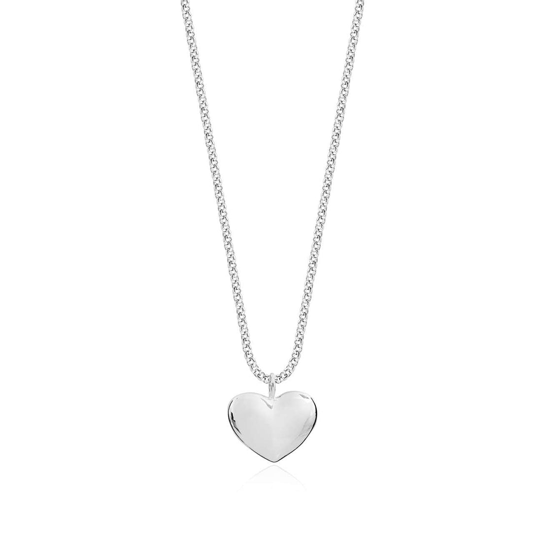 Joma Jewellery Jewellery Joma Necklace 3666  Belle Puffed Heart izzi-of-baslow