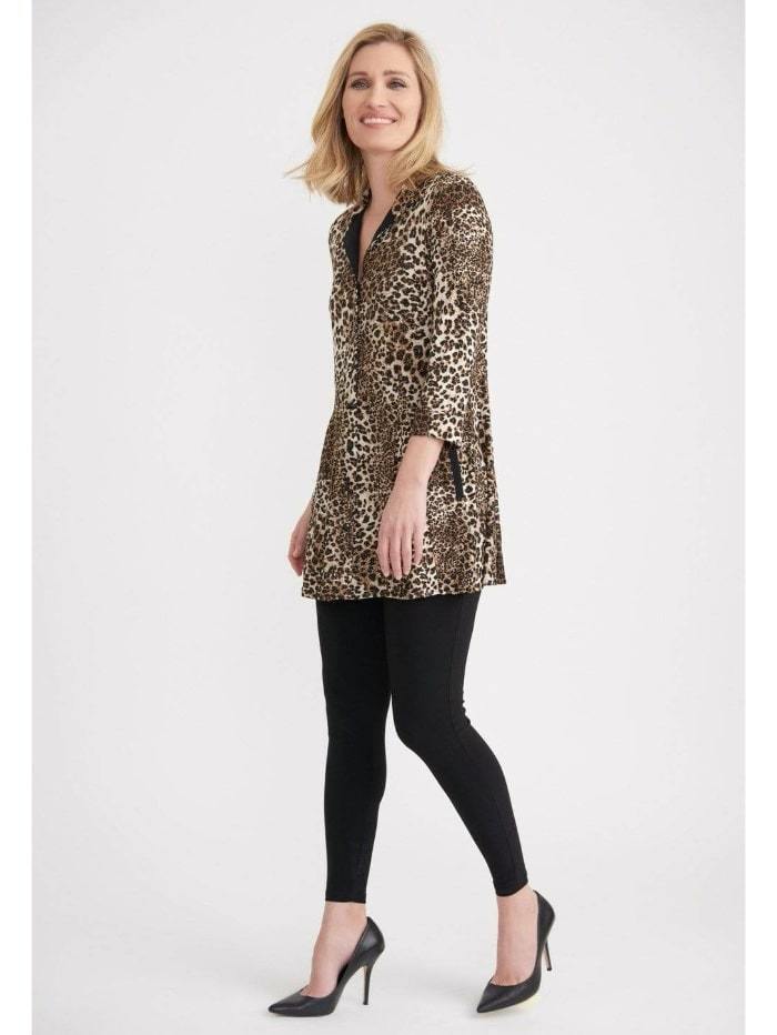 Joseph Ribkoff Coats &amp; Jackets Joseph Ribkoff Animal Print Jacket 203088 izzi-of-baslow