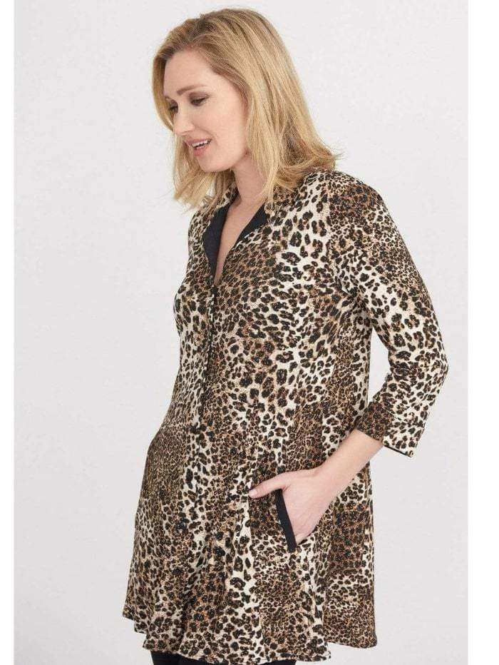 Joseph Ribkoff Coats &amp; Jackets Joseph Ribkoff Animal Print Jacket 203088 izzi-of-baslow