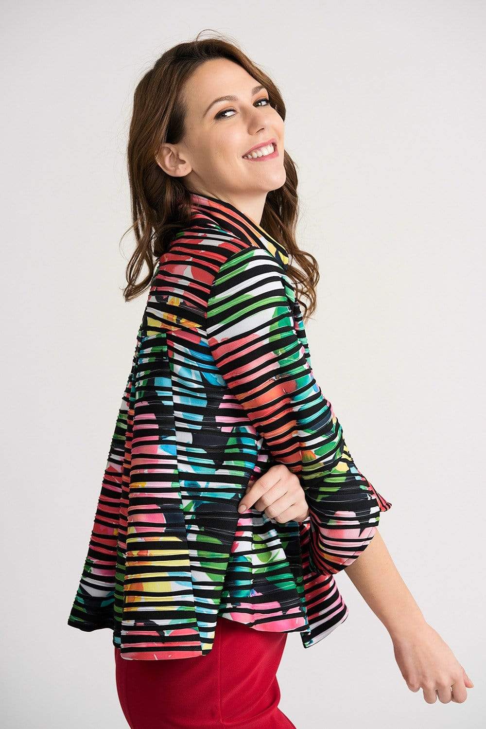 Joseph Ribkoff Coats &amp; Jackets Joseph Ribkoff Brightly Printed 202355 Jacket izzi-of-baslow