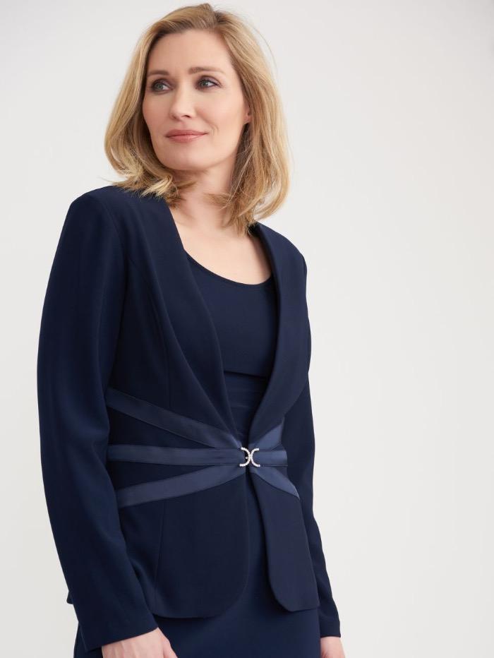 Joseph Ribkoff Coats &amp; Jackets Joseph Ribkoff Navy Jacket and Top 203673 2166 izzi-of-baslow