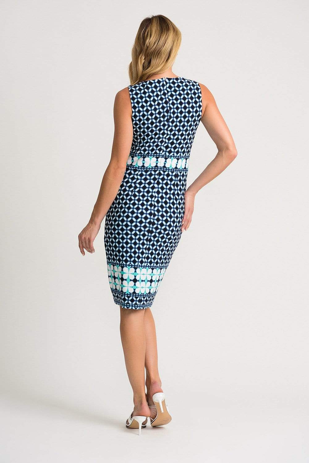 Joseph Ribkoff Dresses Joseph Ribkoff Blue Printed 202213 Dress izzi-of-baslow