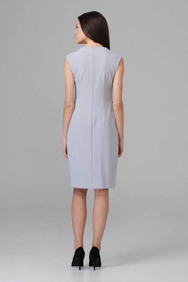 Joseph Ribkoff Dresses Joseph Ribkoff Grey Frost Dress 201218 izzi-of-baslow