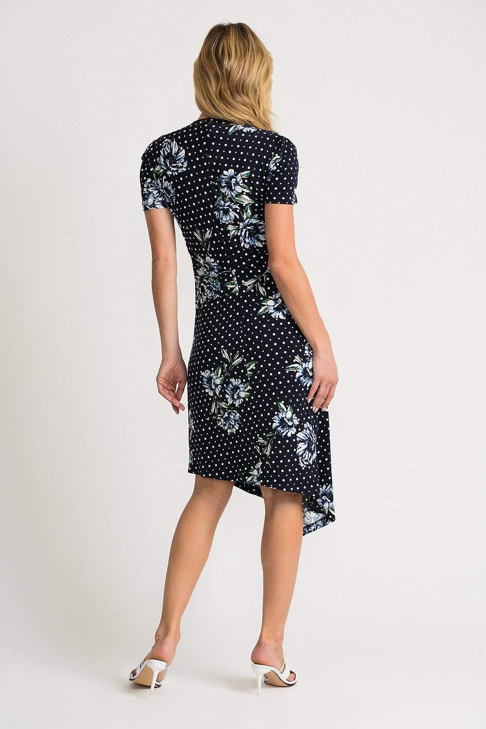 Joseph Ribkoff Dresses Joseph Ribkoff Mid  Navy Printed 202056 Dress izzi-of-baslow