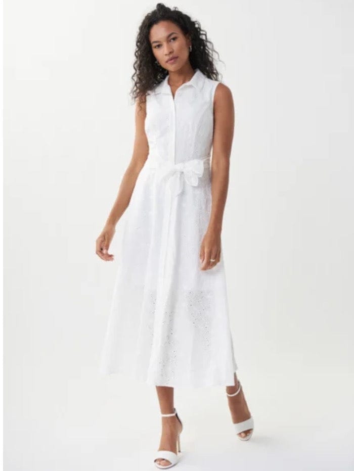 Joseph Ribkoff Dresses Joseph Ribkoff White Broderie Anglaise Dress 222097 1761 izzi-of-baslow