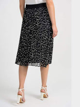 Joseph Ribkoff Skirts Joseph Ribkoff Black and Vanilla Spotty Skirt 201255 izzi-of-baslow