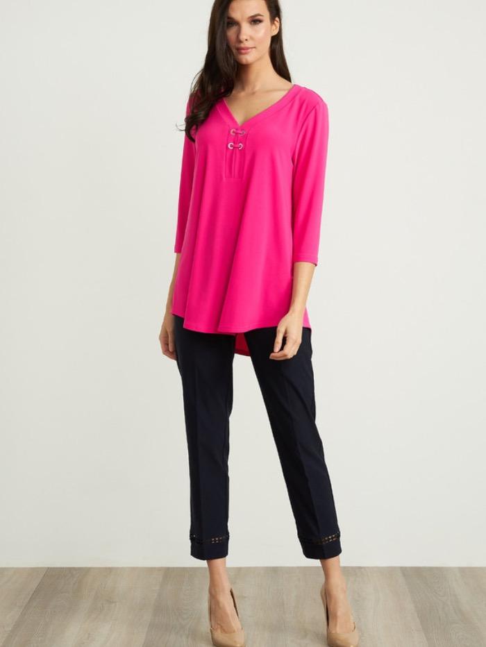 Joseph Ribkoff Tops Joseph Ribkoff Azalea Pink Top 211123 3768 (A) izzi-of-baslow