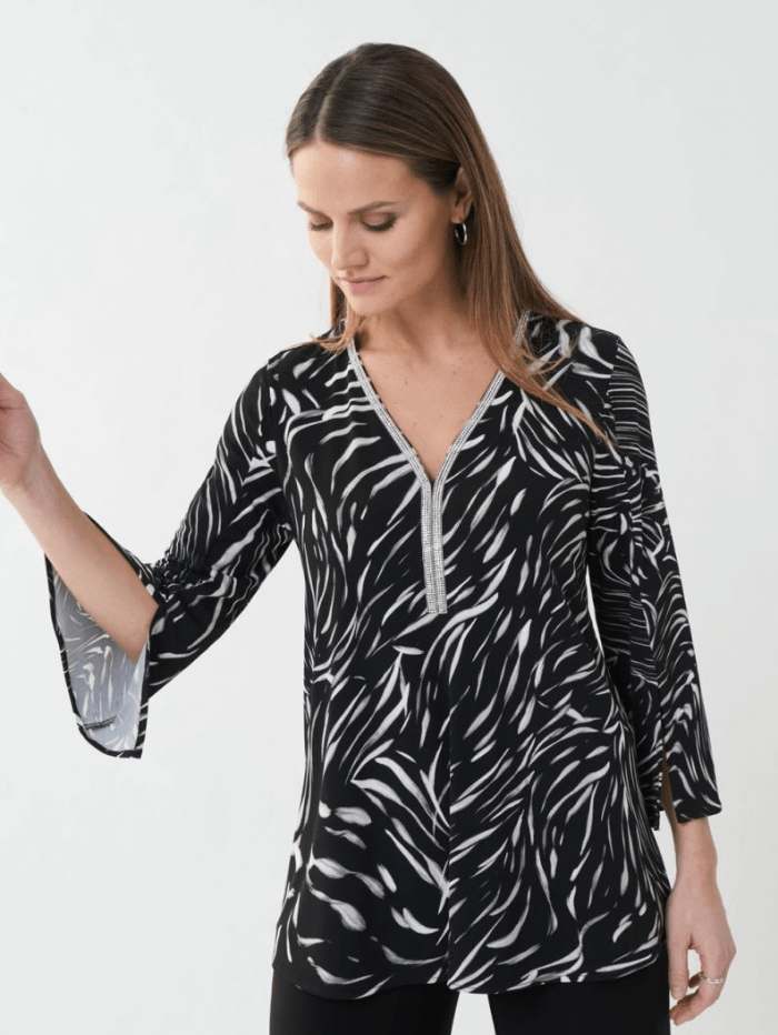 Joseph Ribkoff Tops Joseph Ribkoff Printed Tunic Top 223119 110 izzi-of-baslow