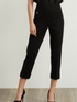 Joseph Ribkoff Trousers 8 Joseph Ribkoff Black Cuffed Capri Trousers 211000 izzi-of-baslow