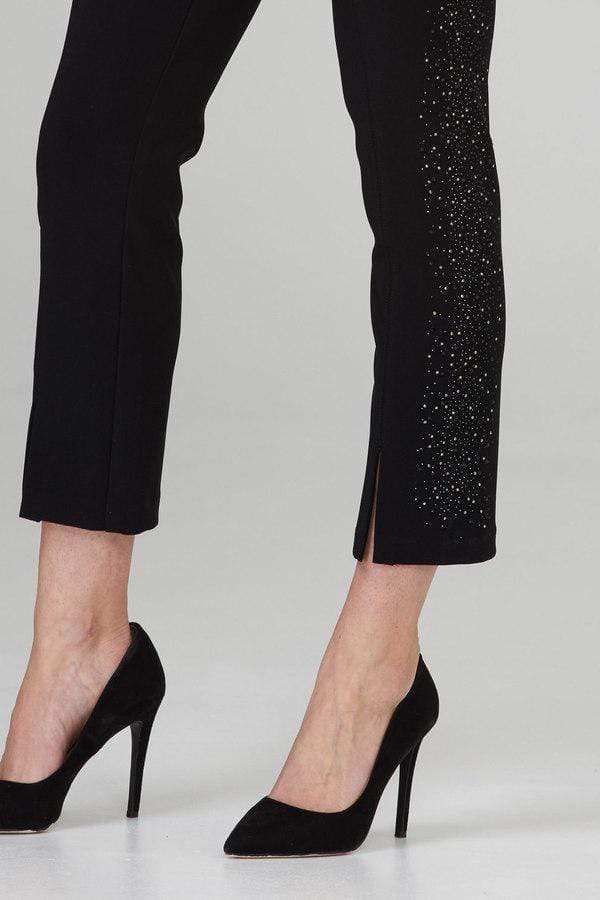 Joseph Ribkoff Trousers Joseph Ribkoff Black  202107 Trousers with Diamantee izzi-of-baslow