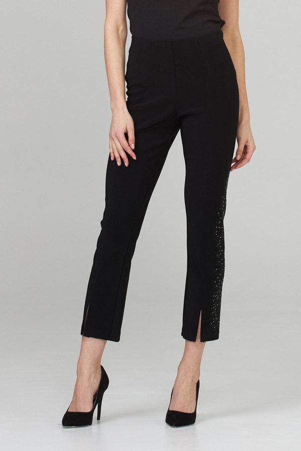 Joseph Ribkoff Trousers Joseph Ribkoff Black  202107 Trousers with Diamantee izzi-of-baslow