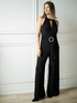 Joseph Ribkoff Trousers Joseph Ribkoff Black Belted Jumpsuit 224076 11 izzi-of-baslow