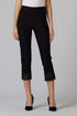 Joseph Ribkoff Trousers Joseph Ribkoff Black Cutout Hem Crop Trousers 201437 izzi-of-baslow