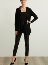 Joseph Ribkoff Trousers Joseph Ribkoff Black Faux Leather Leggings 213422 11 izzi-of-baslow