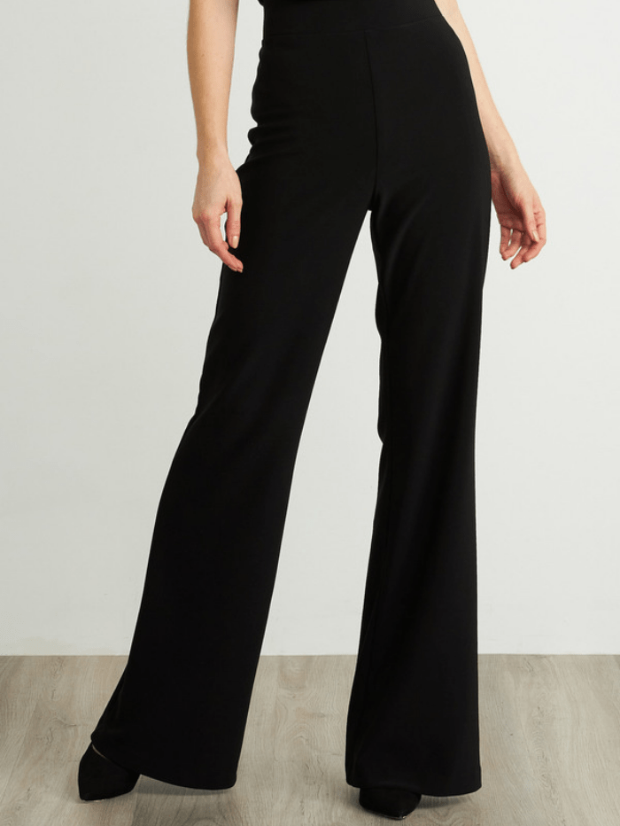 Joseph Ribkoff Trousers Joseph Ribkoff Black Flared Leg Trousers 211090 (A) izzi-of-baslow