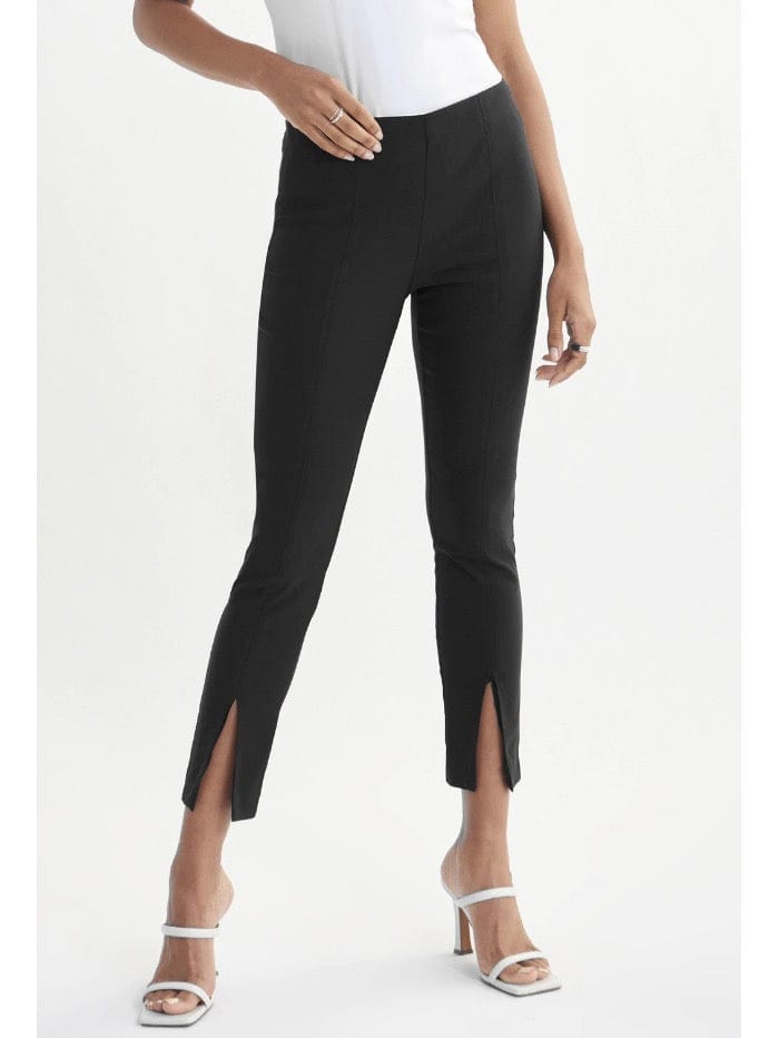 Joseph Ribkoff Trousers Joseph Ribkoff Black Split Hem Capri Trousers 222135 11 izzi-of-baslow