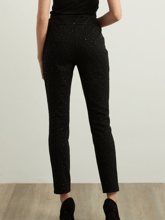 Joseph Ribkoff Trousers Joseph Ribkoff Black Texture Patterned Trousers 213689 278 izzi-of-baslow