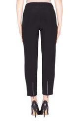 Joseph Ribkoff Trousers Joseph Ribkoff Black Trouser With Diamante Zip 174090 izzi-of-baslow