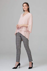 Joseph Ribkoff Trousers Joseph Ribkoff Black/White/Brown  201647 Trousers izzi-of-baslow
