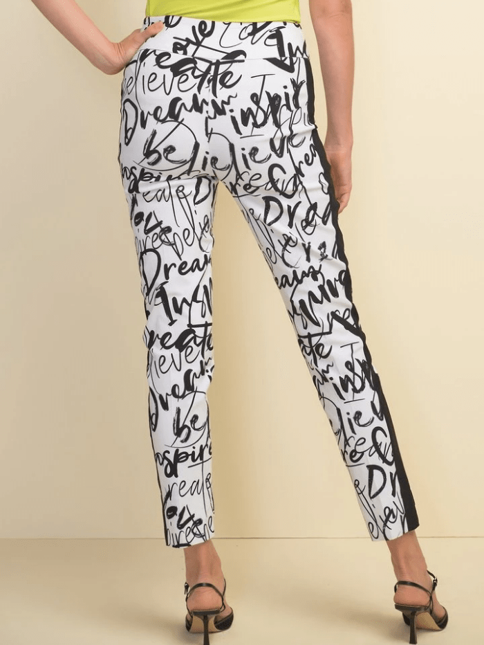 Joseph Ribkoff Trousers Joseph Ribkoff Graffiti Print Trousers 211044 izzi-of-baslow