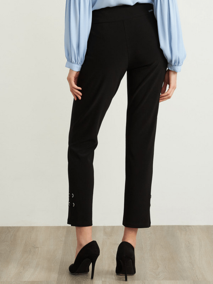 Joseph Ribkoff Trousers Joseph Ribkoff High Rise Black Capri Trousers 211117 (A) izzi-of-baslow