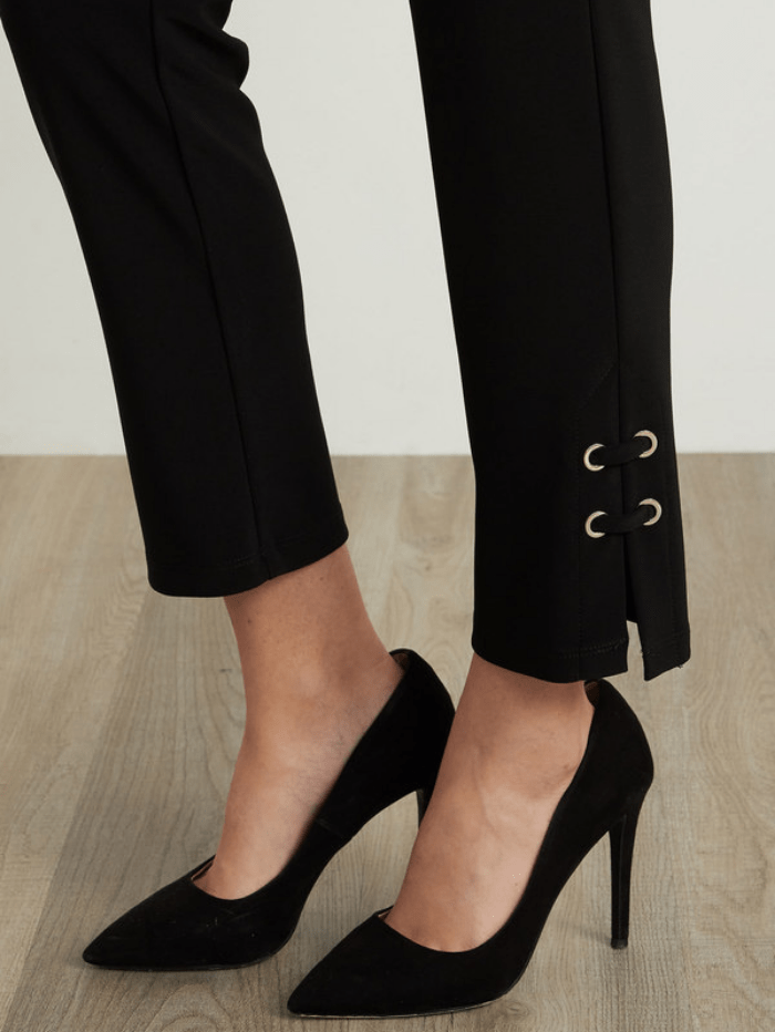 Joseph Ribkoff Trousers Joseph Ribkoff High Rise Black Capri Trousers 211117 (A) izzi-of-baslow